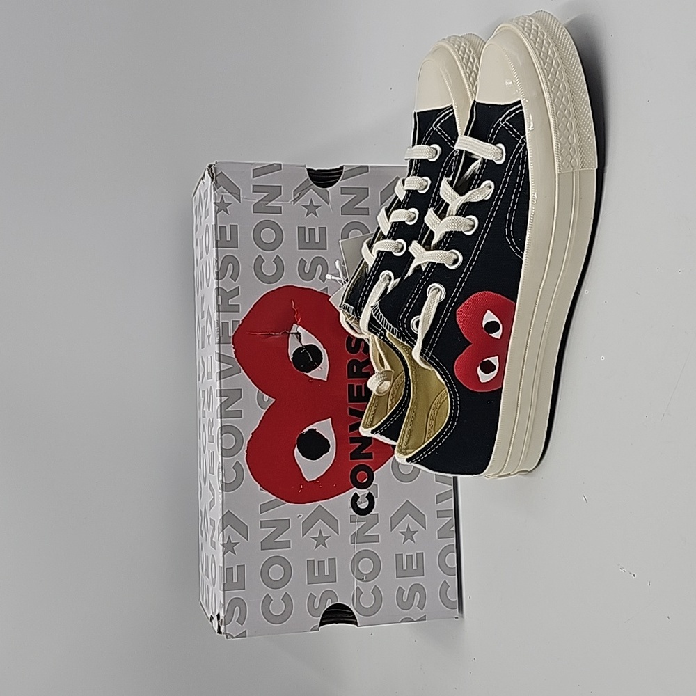 NWB Converse Chuck 70 CDG OX All Star Low Conme Des Garcons Play M7/W9 150206C